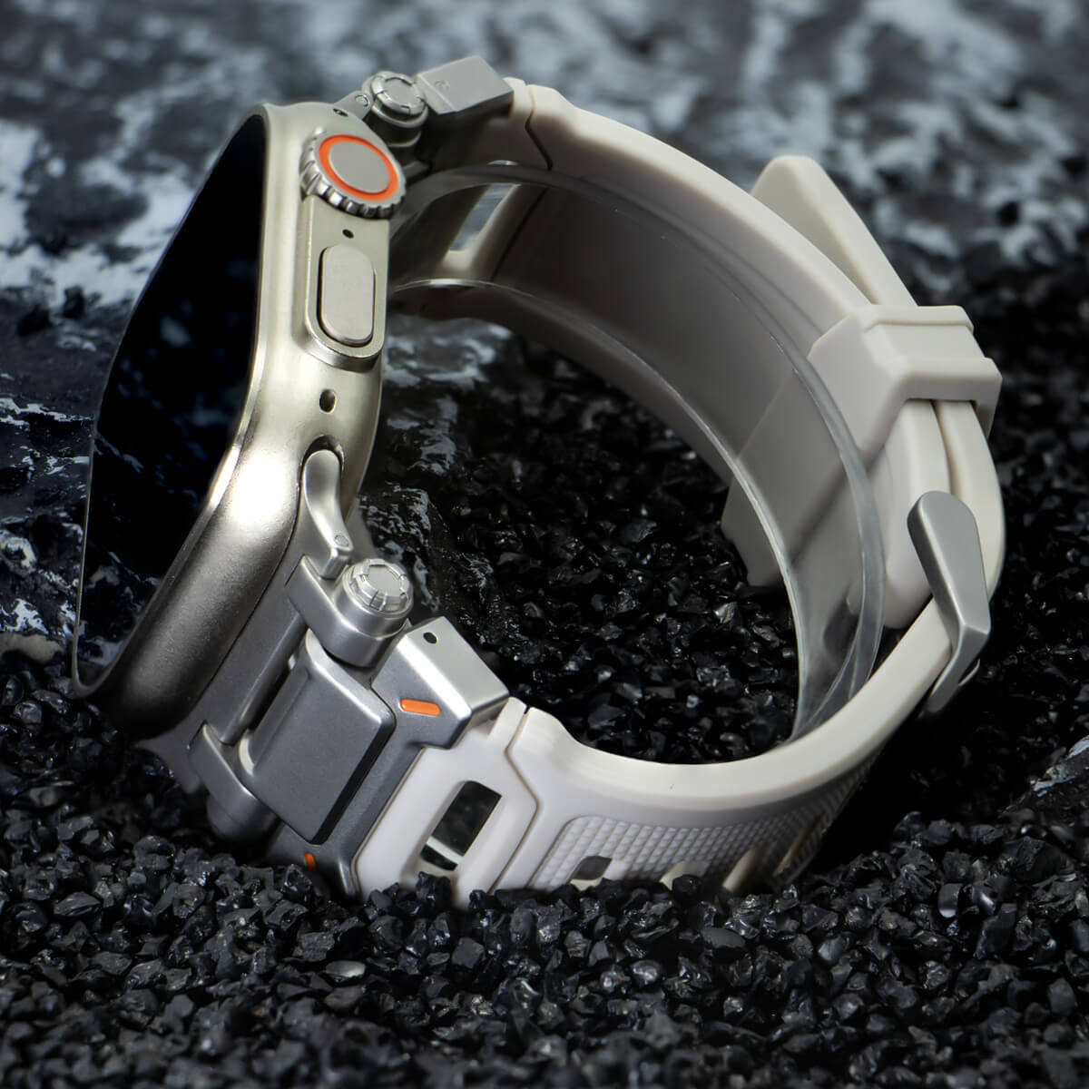 WatchBand Steel Silicone
