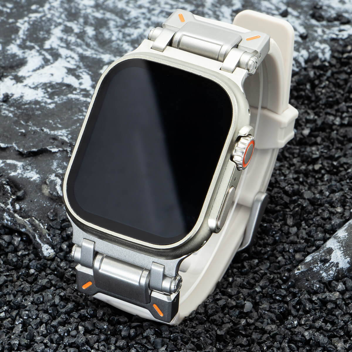 WatchBand Steel Silicone