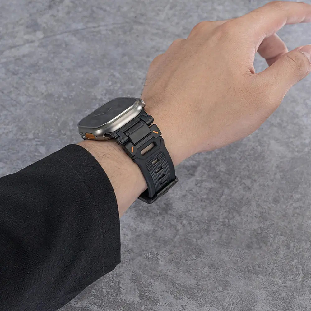 WatchBand Steel Silicone