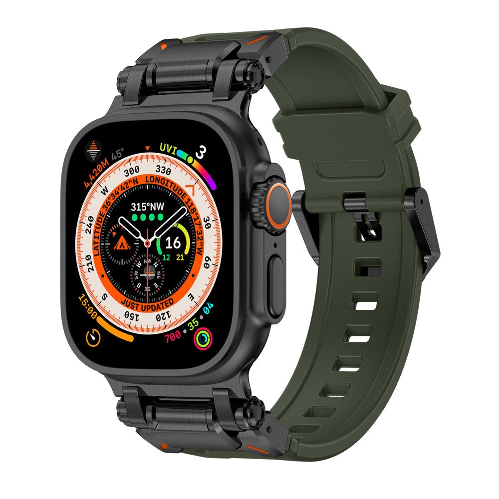 WatchBand Steel Silicone