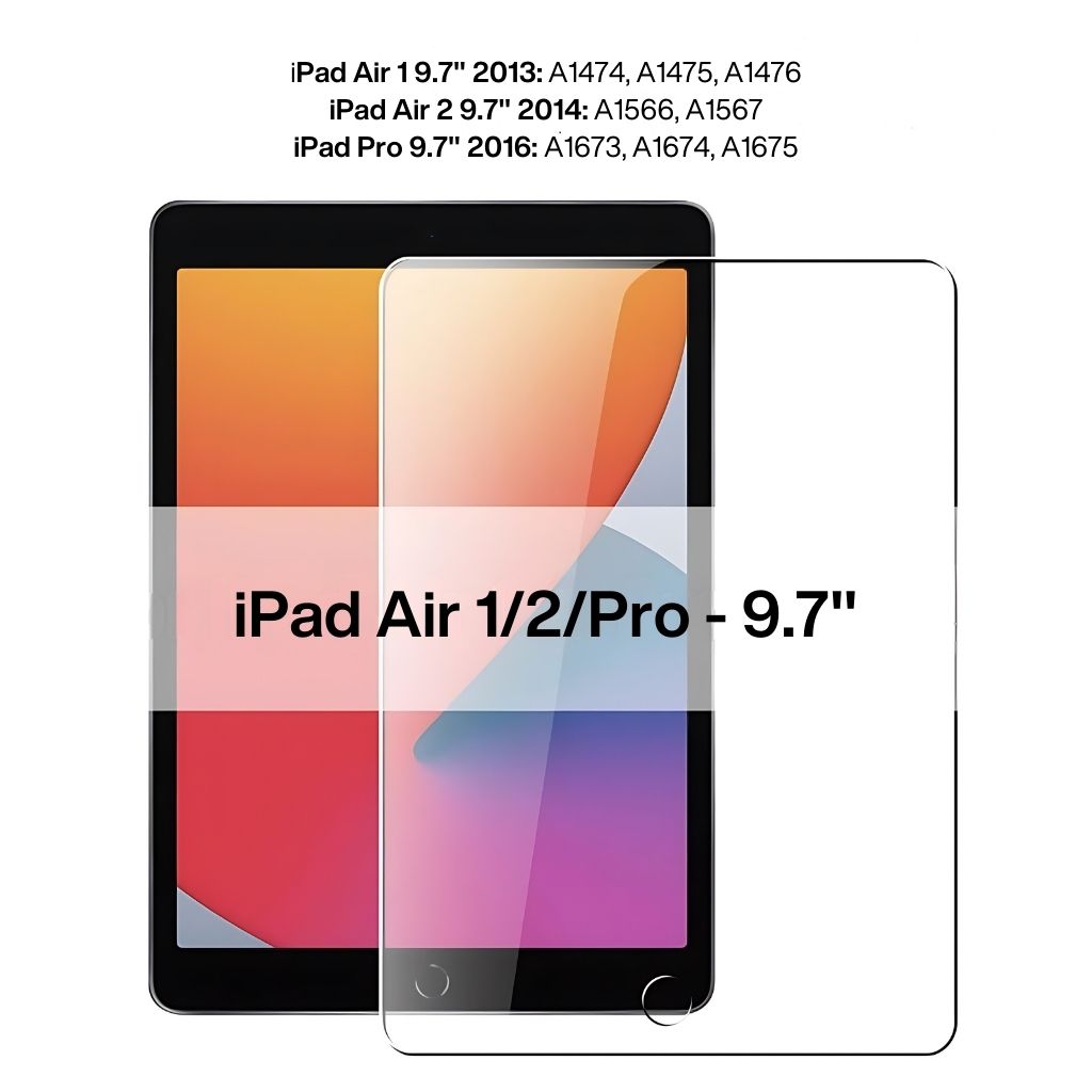 High-Quality Tempered Glass Screen Protector for iPads