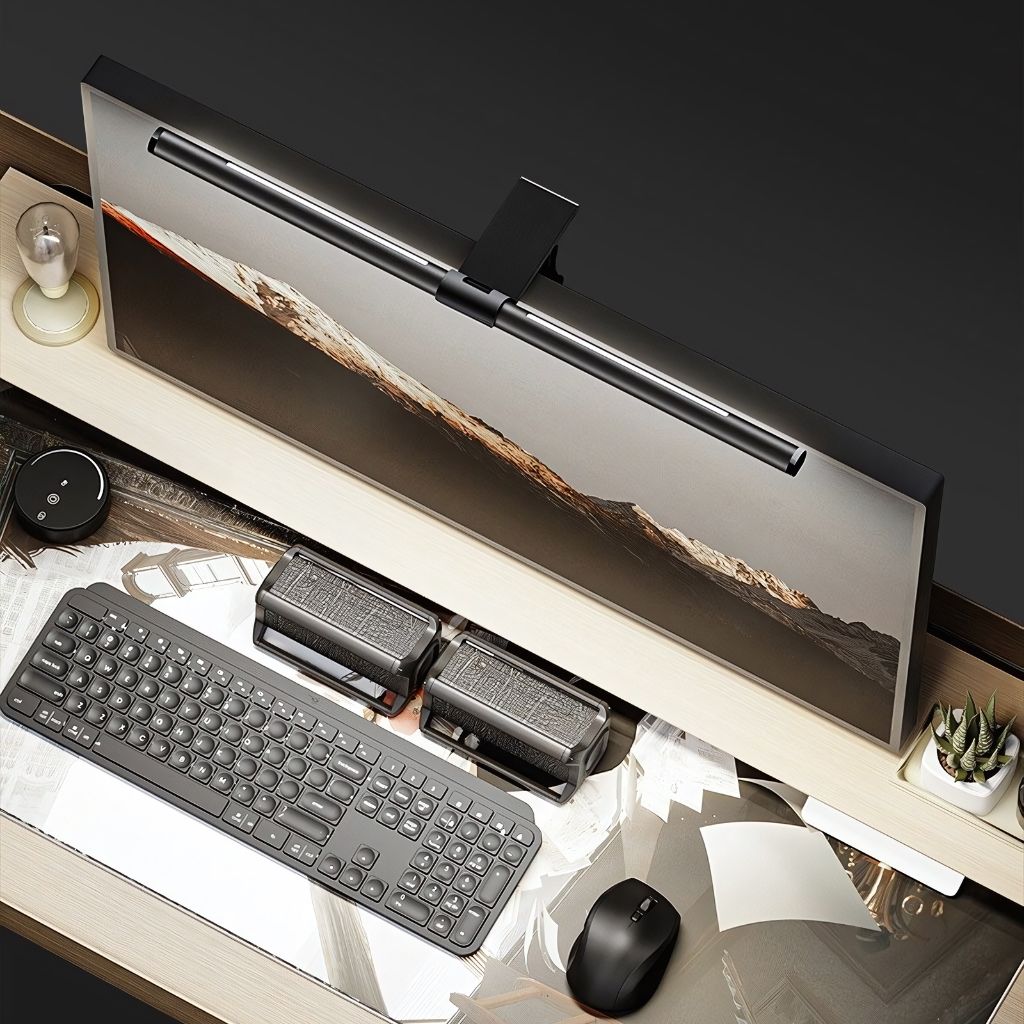 LED Monitor Light Bar for Desk with Anti-Glare and USB Power