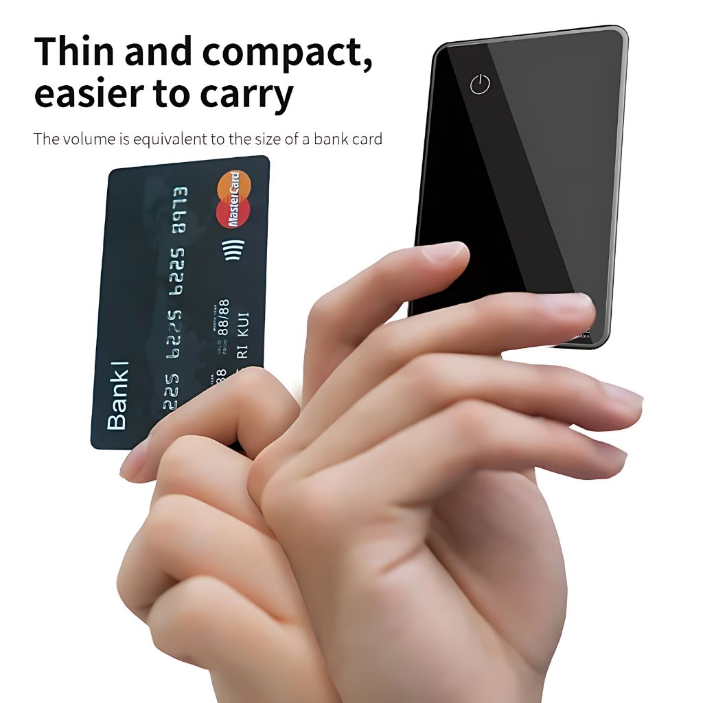 Smart Wallet Tracker Card