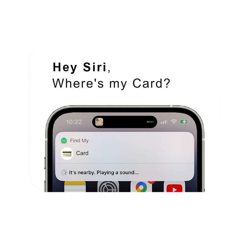 Smart Wallet Tracker Card