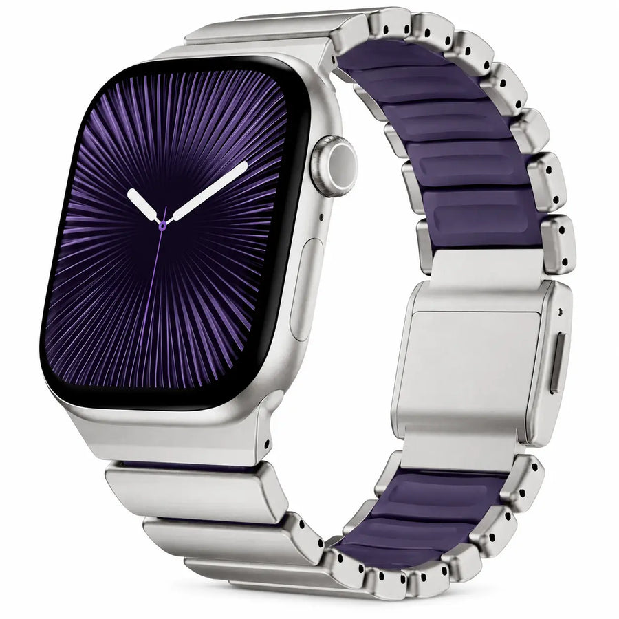 apple watch ultra titanium band violet
