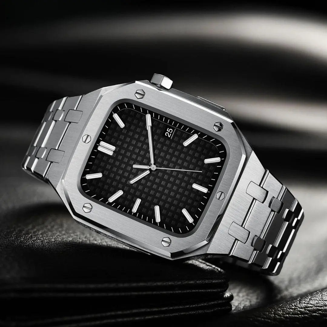 Stainless steel case apple watch new arrivals